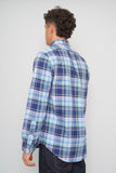 Camisa escocesa azul ralph lauren Talla M Image 2