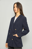 Blazer casual  azul gap talla 36 712