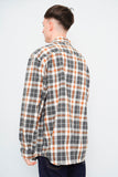 Camisa cuadrille gris/cafe Carhartt Talla Xl Image 2