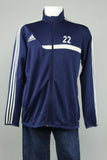 Polerón Azul  Adidas Talla L