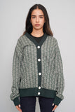 Sweater Verde Lacoste Talla 38