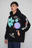 Polerón Multicolor insomniac Talla Xl Image 1