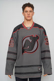 Polera Gris  Nhl Reebok Talla Xl