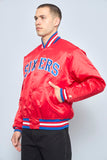 Bomber casual  rojo starter talla L 810