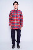 Camisa escocesa roja BARBOUR Talla L Image 3