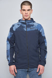 Cortaviento casual  azul nike talla S 365