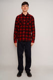 Camisa escocesa roja Rag Y Bone Talla L Image 3