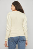 Sweater casual  blanco isabel etoile talla S 929