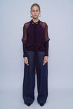 Blusa Morado Nina Ricci Talla L Image 3