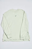 Polera casual  verde nike talla L 017