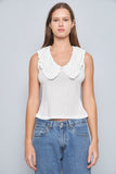 Top casual  blanco maeve talla M 159