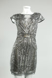 Vestido-Chaqueta Gris verty Talla S Image 0