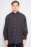 Camisa escocesa verde/azul ralph lauren Talla M Image 0