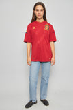 Polera casual  rojo  adidas talla M 982