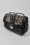 Cartera/Mochila negro/animal print Michael Kors Talla TU Image 1