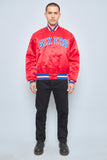 Bomber casual  rojo starter talla L 810