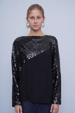 Blusa Negro nina ricci paris Talla 14