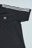 Polera casual  negro  adidas talla L 188