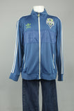 Polerón Azul  Adidas Talla Xl Image 0