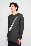 Polera Negro Nike Talla L Image 1