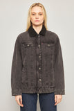 Chaqueta denim  negro levis talla S 056