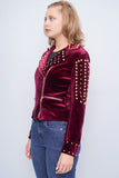 Jacket Burdeo extelle Talla S Image 1