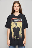 Polera casual  negro ed sheeran talla L 127