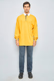 Polera casual  amarillo musto talla L 130