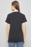 Polera casual  negro beavis and butt talla S 808