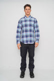 Camisa escocesa azul ralph lauren Talla M Image 3