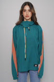 Cortaviento Verde Adidas Talla S Image 0