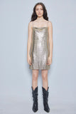 Vestido Gris Alice+Olivia  Talla 8 Image 3