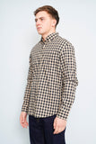 Camisa cuadrille gris/cafe J Crew Talla M Image 1