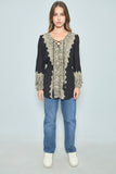 Blusa Negro Free People Talla S Image 3