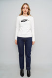 Polera Blanco Nike Talla Xs Image 3