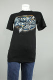 Polera Negro harley davidson Talla S