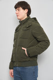 Parka casual  verde tommy hilfiger talla S 405