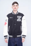 Bomber bicolor n/b Nostalgic Talla M Image 0