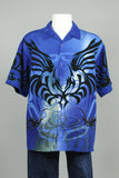 Camisa Azul No Boundaries Talla L