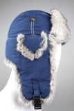 Gorro azul/gris mad bomber Talla TU Image 3