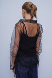 Blusa Negro dries van noten Talla TU Image 2