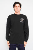 Polera Negro harley davidson Talla M