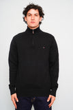 Sweater Negro Tommy Hilfiger Talla L