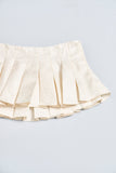 Falda casual  blanco miss rosier talla M 582