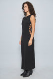 Vestido casual  negro zara talla M 708