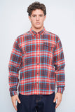 Camisa escocesa roja Patagonia Talla M