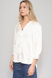 Blusa Blanco Lagence Talla L Image 1