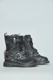 Bota casual  negro demonia talla 38 823