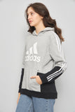 Poleron casual  gris  adidas talla Xl 037