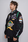 Bomber Negro nascar jh design Talla Xl Image 1